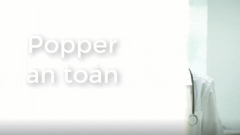 Sử dụng popper an toàn